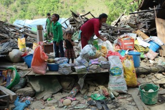 Read more about the article Helping Out In Nepal